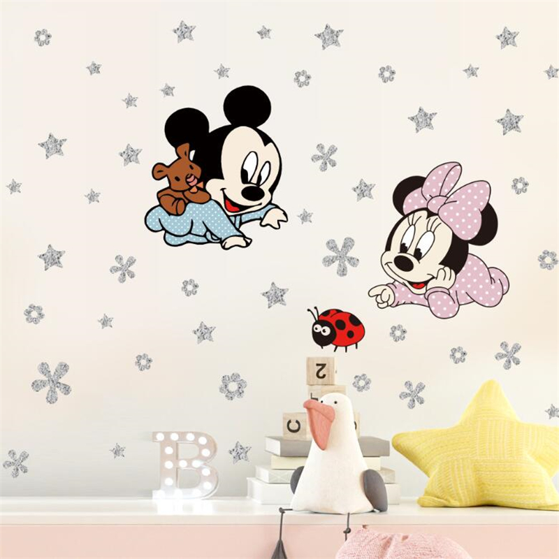 Cartoon Mickey Minnie Mouse Ba - Anime Cosplay Wallpaper reseña y precio