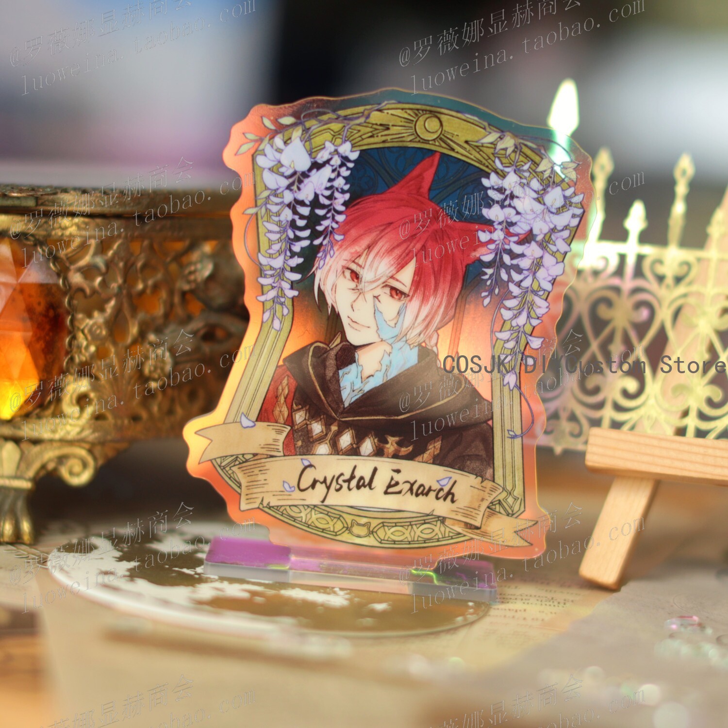 Game G'raha Tia‌ Crystal Exarc - Zenos Anime Cosplay reseña y precio