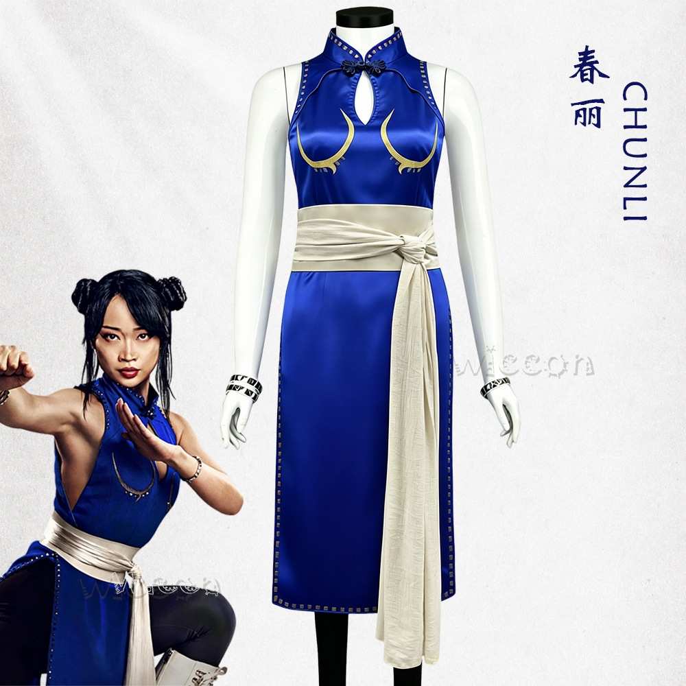 Street Fighter Chun Li Live Ac - Live Action Anime Cosplay reseña y precio