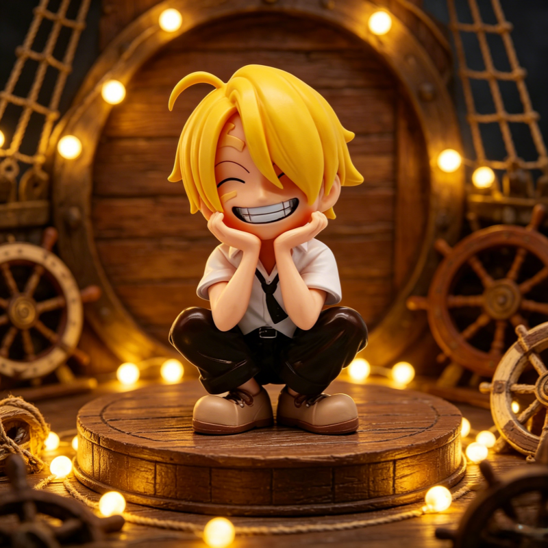 One Piece Chibi Luffy Zoro San - One Piece Straw Hat reseña y precio