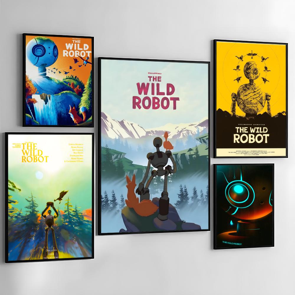 The W-Wild Robot Anime Poster  - Anime Cosplay Wallpaper reseña y precio