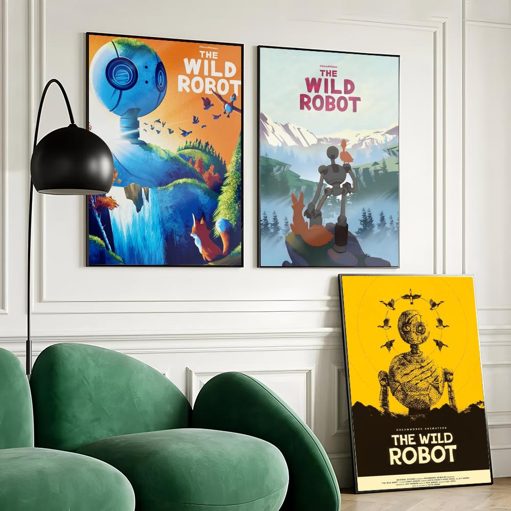 The W-Wild Robot Anime Poster  - Anime Cosplay Wallpaper reseña y precio