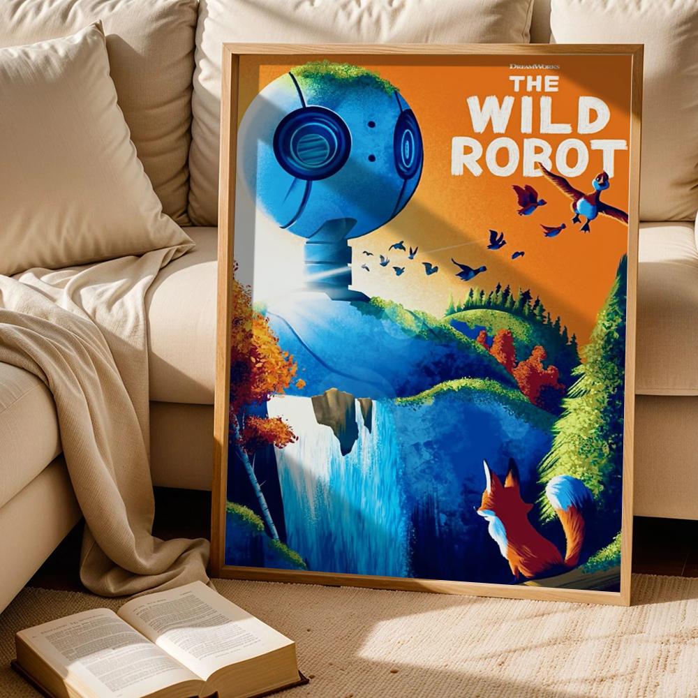 The W-Wild Robot Anime Poster  - Anime Cosplay Wallpaper reseña y precio
