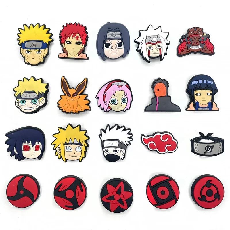 Random 5/10/20PCS Shoe Decorat - Anime Cosplay Naruto reseña y precio