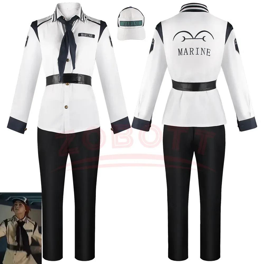 Navy Cosplay Fantasia Hat Suit - Live Action Anime Cosplay reseña y precio