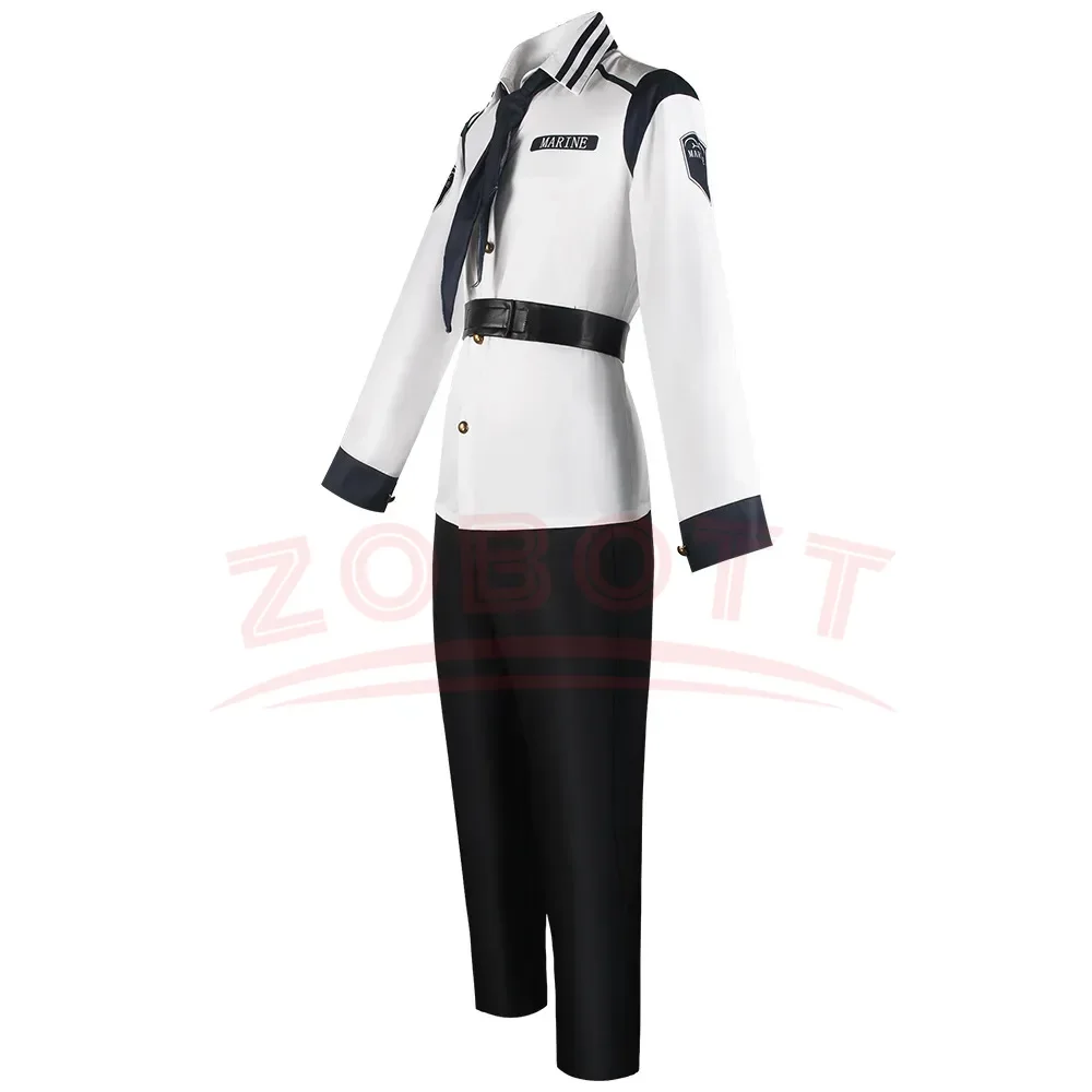 Navy Cosplay Fantasia Hat Suit - Live Action Anime Cosplay reseña y precio