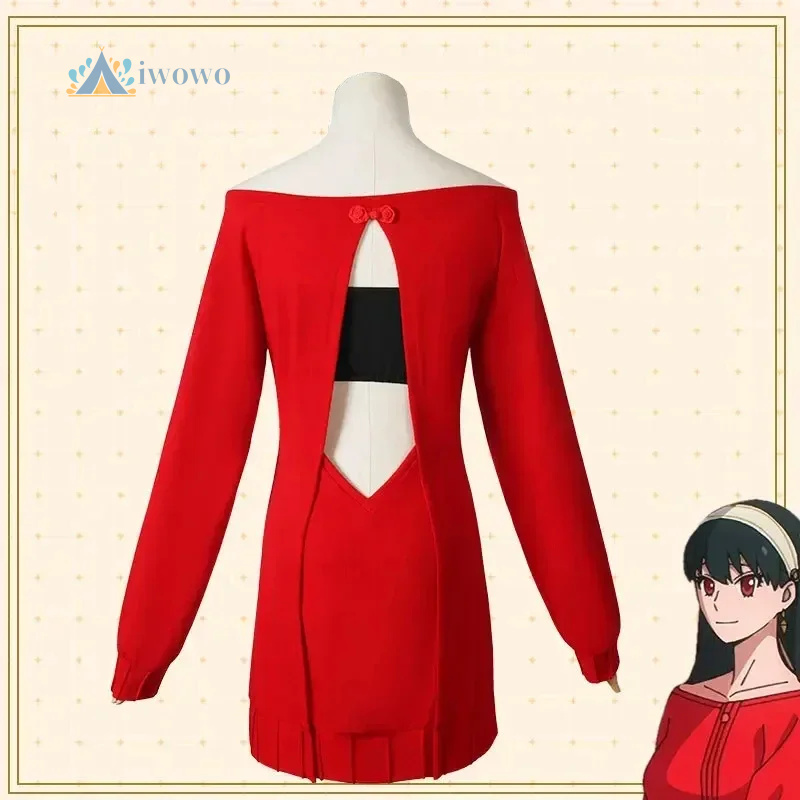 Yor Forger Cosplay Long Red Kn - Anime Cosplay Yor reseña y precio