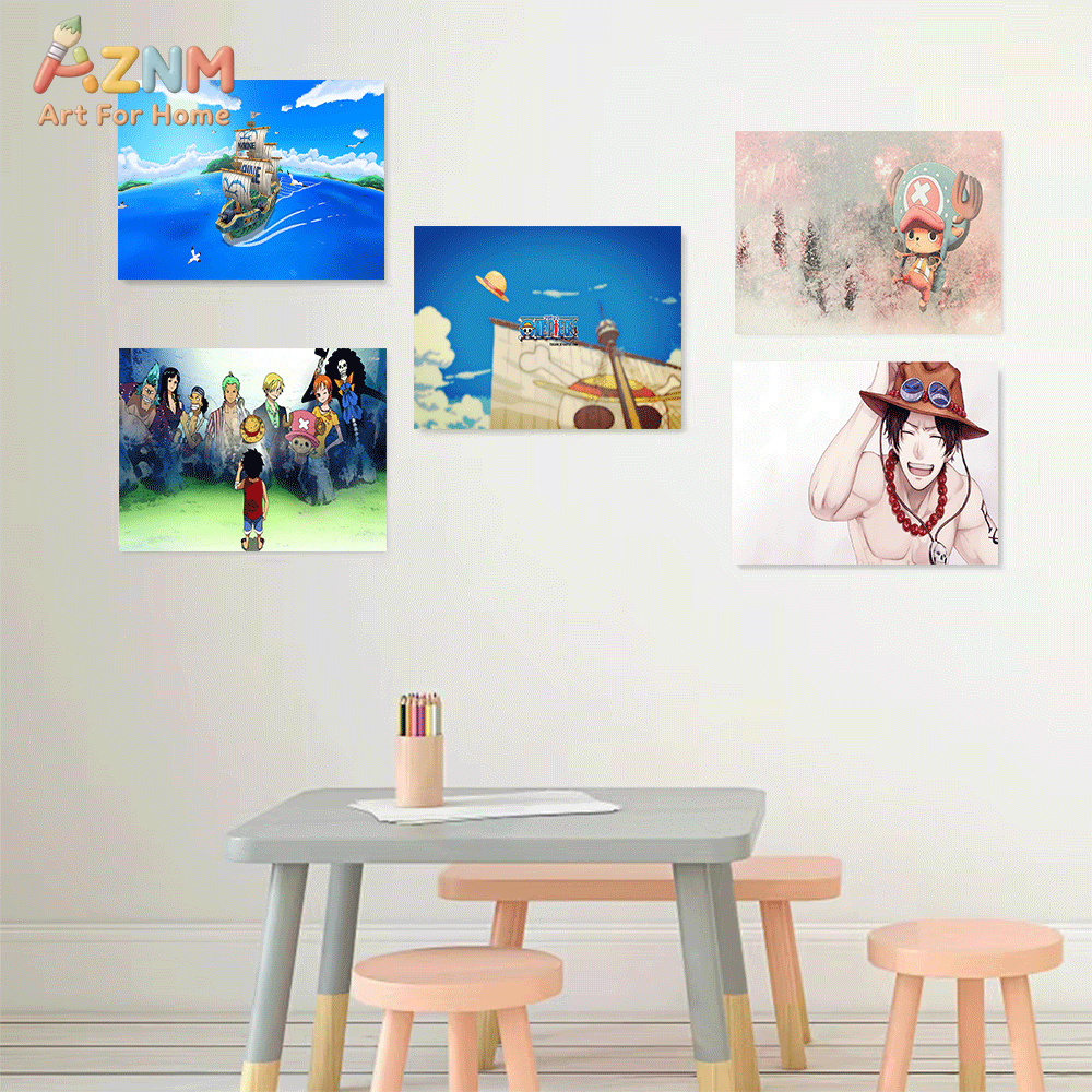 AZNM One Piece Anime Canvas Po - One Piece Straw Hat reseña y precio