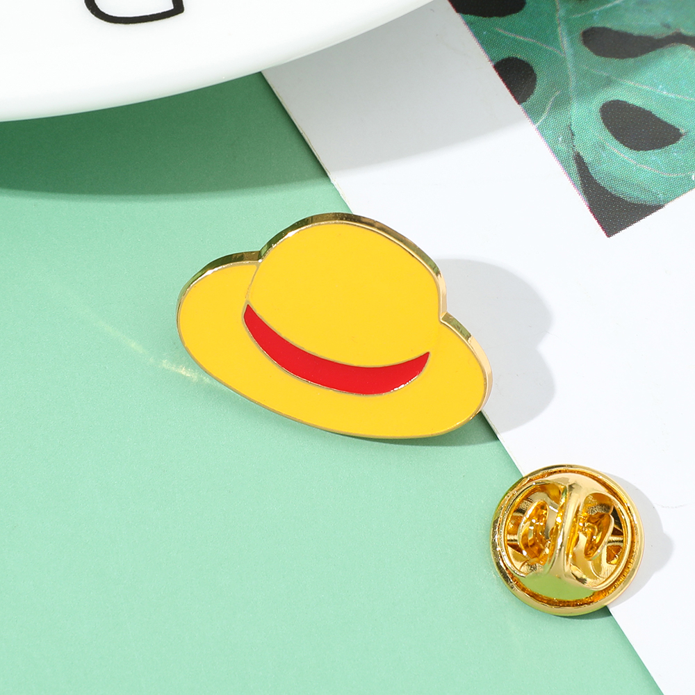 One Piece Brooch Anime Cartoon - One Piece Straw Hat reseña y precio