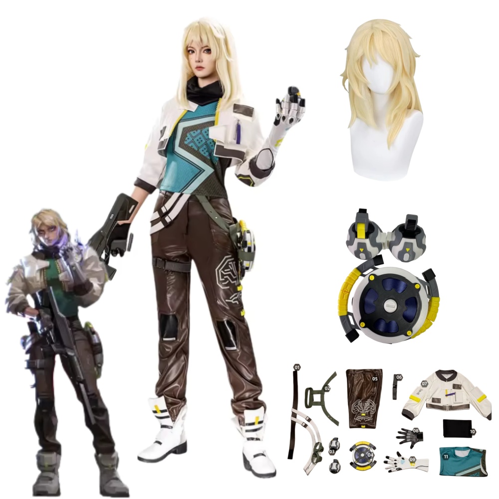 Deadlock Cosplay Costume Props - Cosplay Anime Women reseña y precio