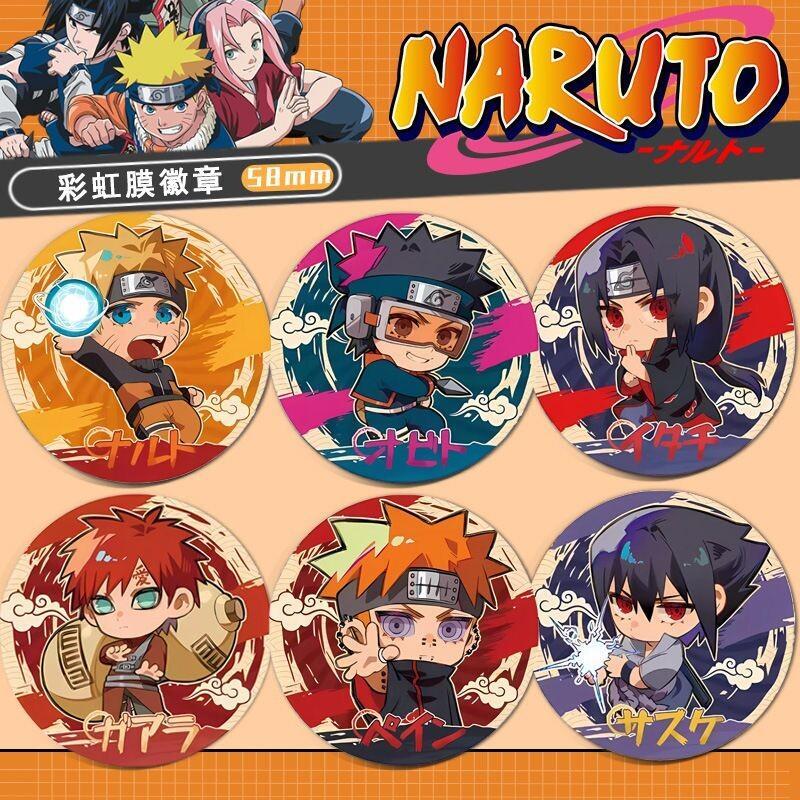 Naruto Anime Badge Iron Enamel - Anime Cosplay Obito reseña y precio