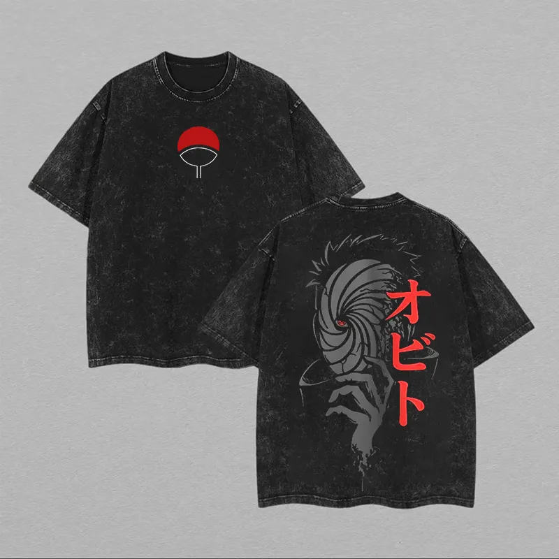 Naruto Obito Uchiha T Shirt Ma - Anime Cosplay Obito reseña y precio