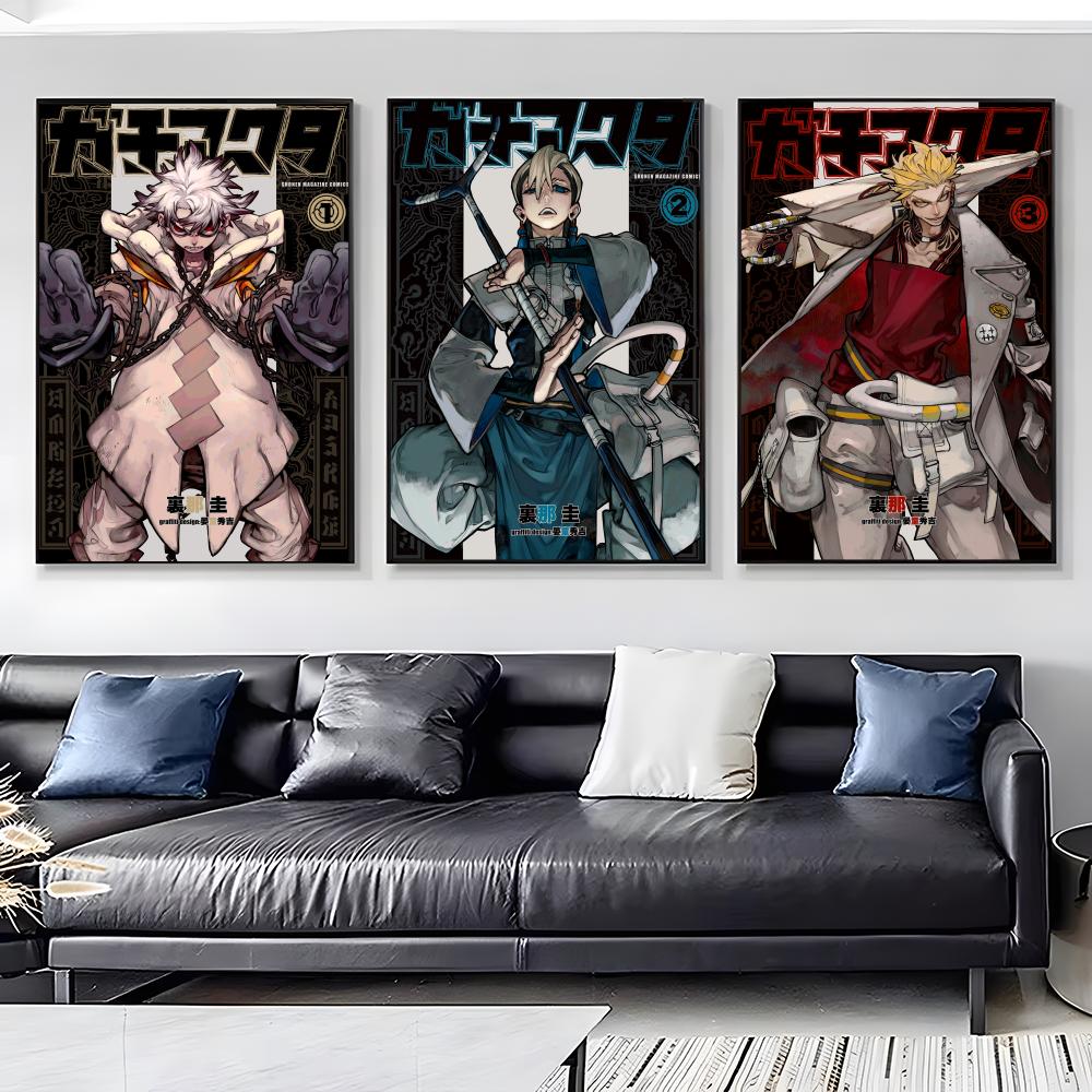 Anime G-GACHIAKUTA Poster Stic - Anime Cosplay Wallpaper reseña y precio