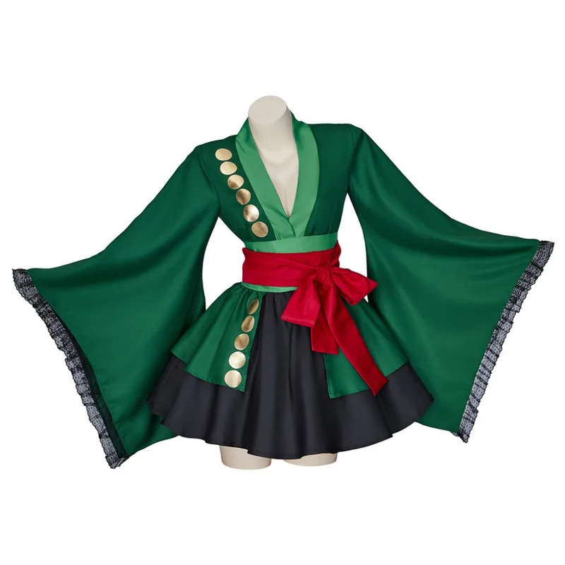 Roronoa Zoro Female Cosplay Co - Anime Zoro Cosplay Female reseña y precio