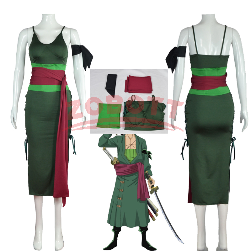 Anime Roronoa Zoro Cosplay Cos - Anime Zoro Cosplay Female reseña y precio