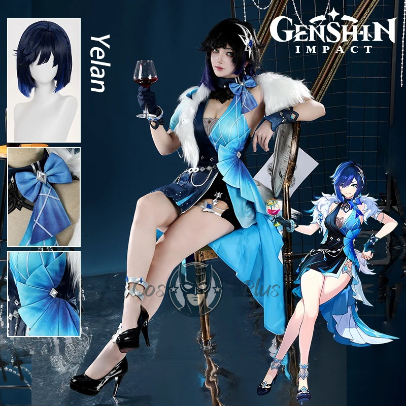 Genshin Impact Yelan Cosplay C - Anime Cosplay Girls reseña y precio