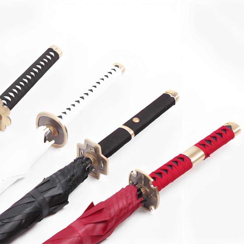 Roronoa Zoro Katana Umbrella C - Anime Cosplay Real Life reseña y precio