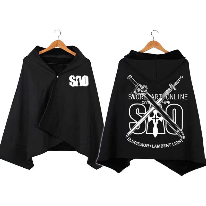 Sword Art Online cosplay hoode - Sword Art Online Cape reseña y precio