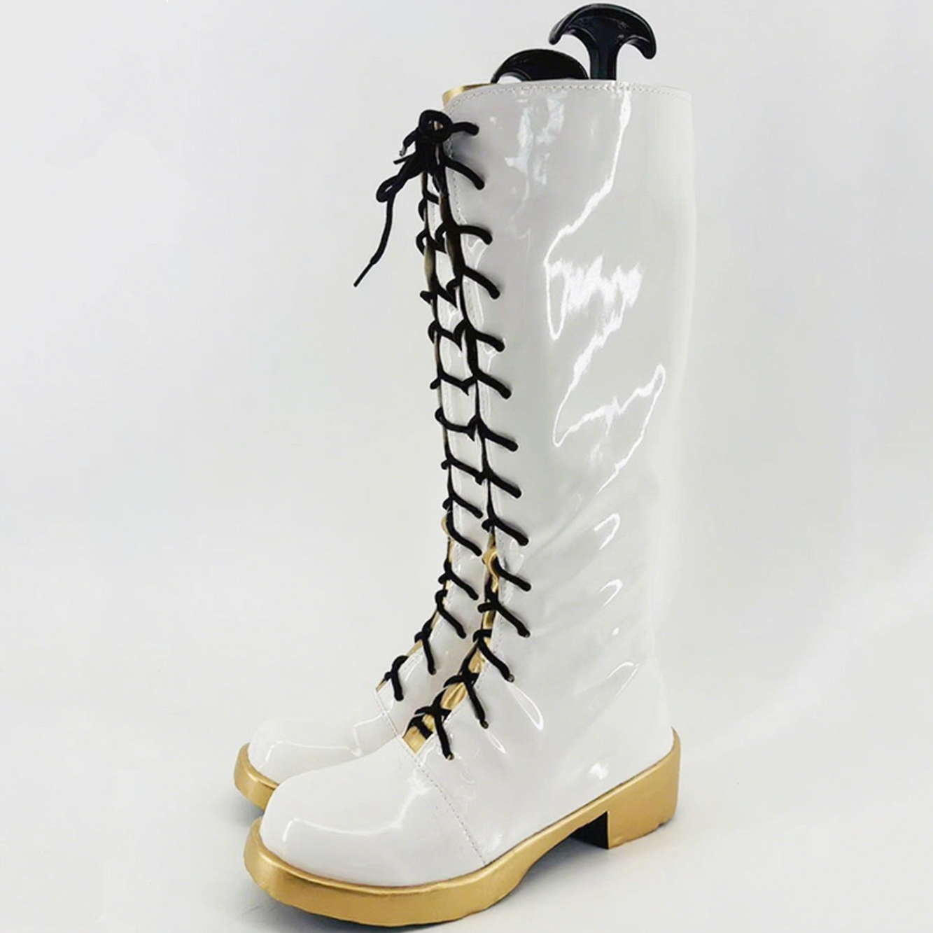 Zoey Mira Rumi Boots Black Gol - Anime Zoey Cosplay reseña y precio