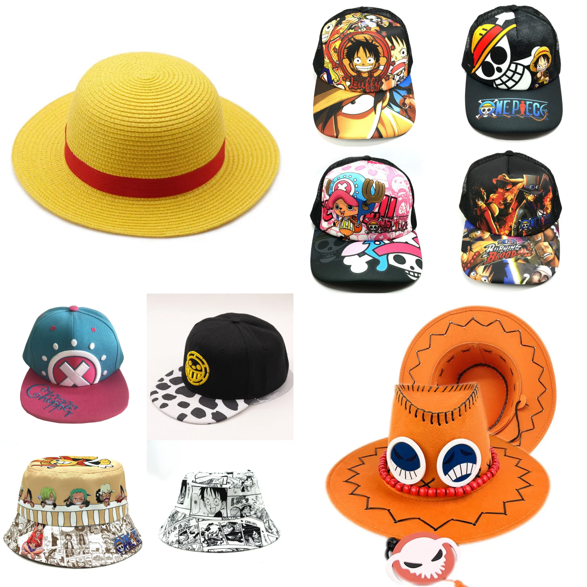 Anime Luffy Straw Hat for Men  - One Piece Straw Hat reseña y precio