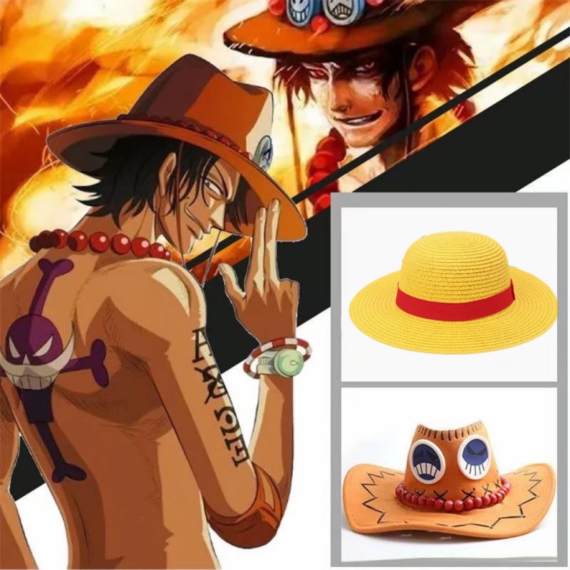 Anime Luffy Straw Hat for Men  - One Piece Straw Hat reseña y precio