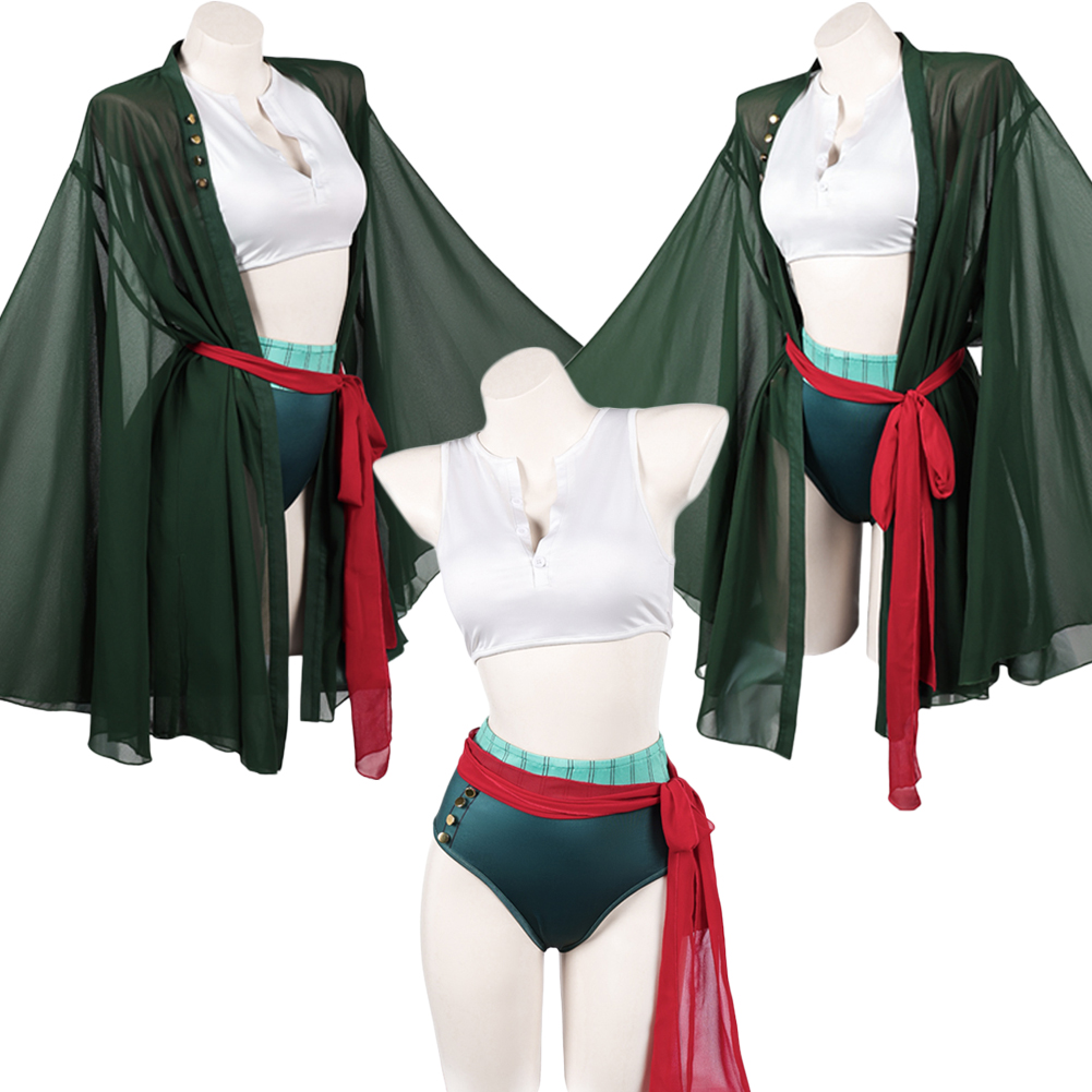Anime Pirate Roronoa Cosplay Z - Anime Zoro Cosplay Female reseña y precio