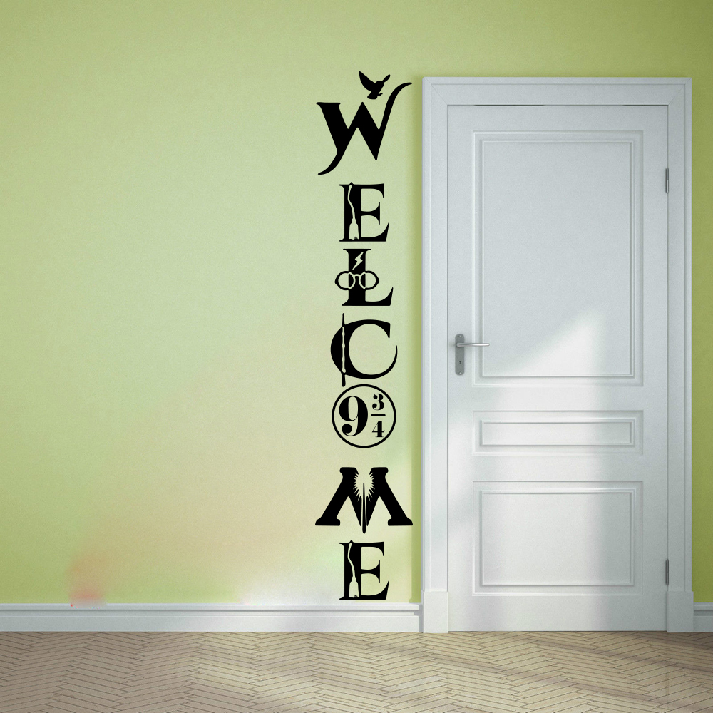 Large Welcome Harr Y Door Wall - Anime Cosplay Wallpaper reseña y precio