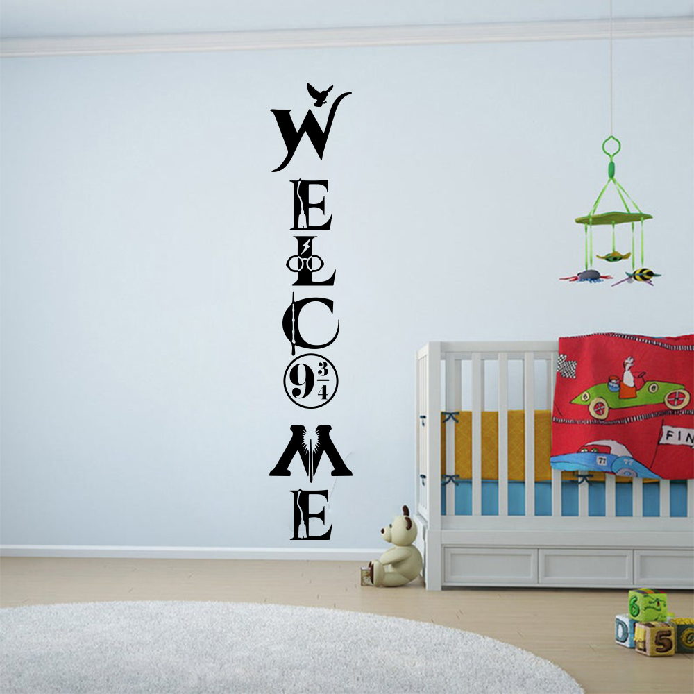 Large Welcome Harr Y Door Wall - Anime Cosplay Wallpaper reseña y precio