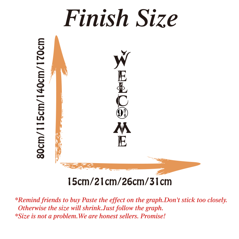 Large Welcome Harr Y Door Wall - Anime Cosplay Wallpaper reseña y precio
